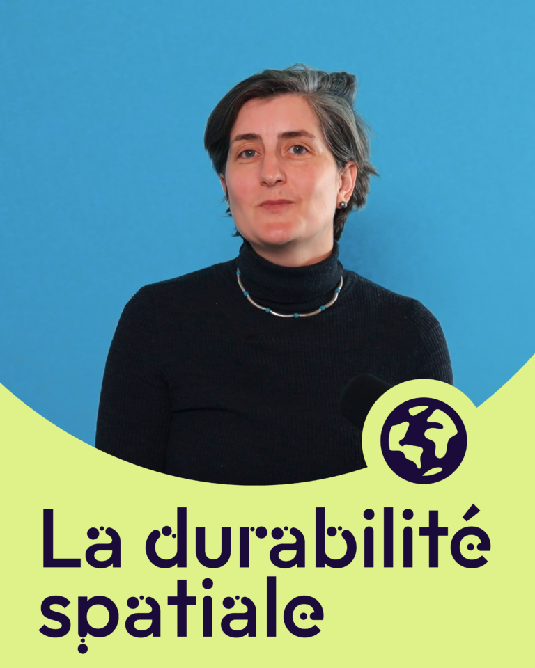 La durabilité spatiale et ses paradoxes avec Emmanuelle David