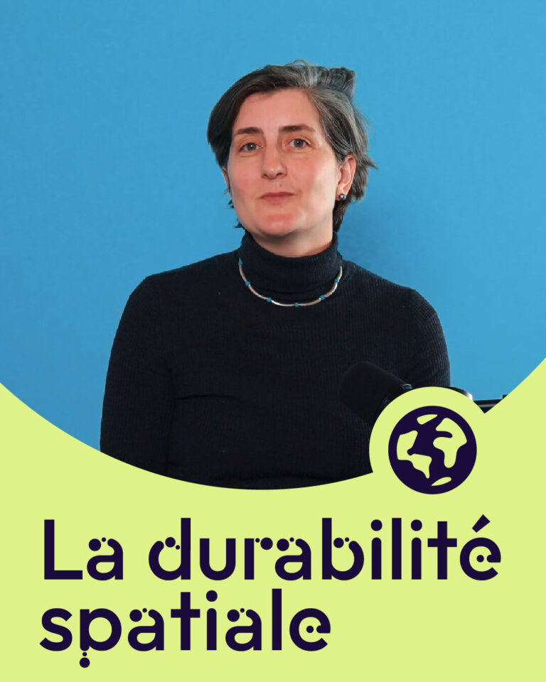 La durabilité spatiale et ses paradoxes avec Emmanuelle David
